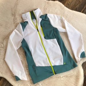 Columbia Sportswear Patchwork Zip Up Medium